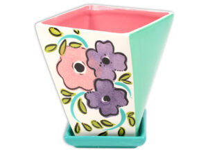 Floral Twirl Planter