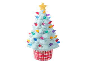 True Blue Matte Christmas Tree