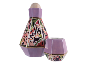 Mid Mod Decanter Set