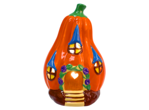 Lighted Gourdgeous Fairy Cottage